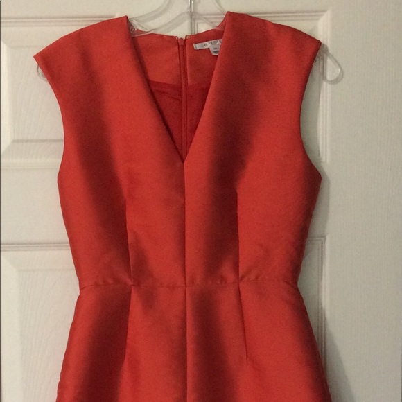 Carven Satin Sleeveless Dress - Picture 6 of 8